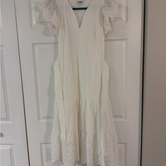 Rails Gia Belted Eyelet Midi Dress - Picture 8 of 8